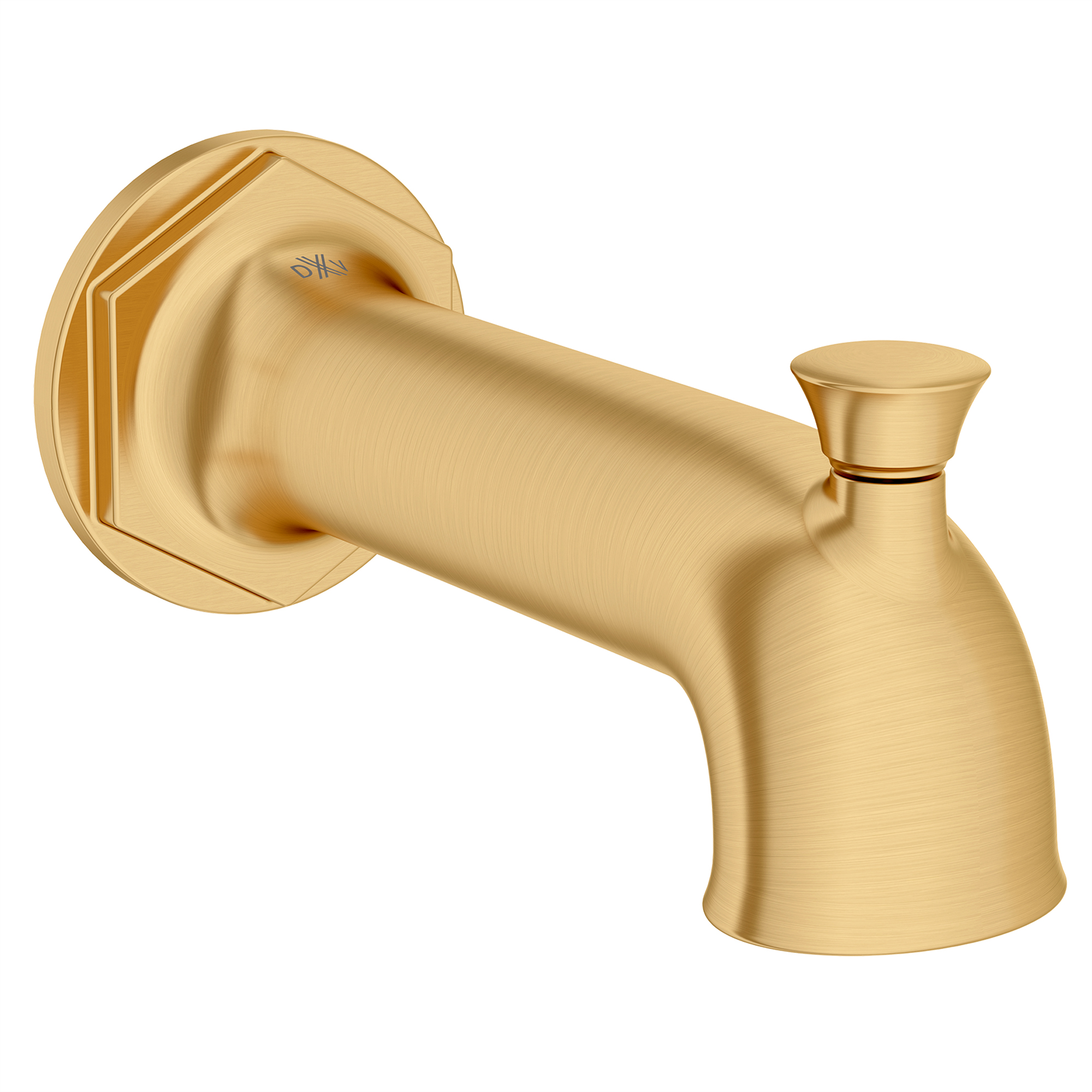 Oak Hill Wall Mount Bathtub Spout with Diverter